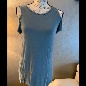 5 for $25 Cold Shoulder Short Sleeve T Shirt